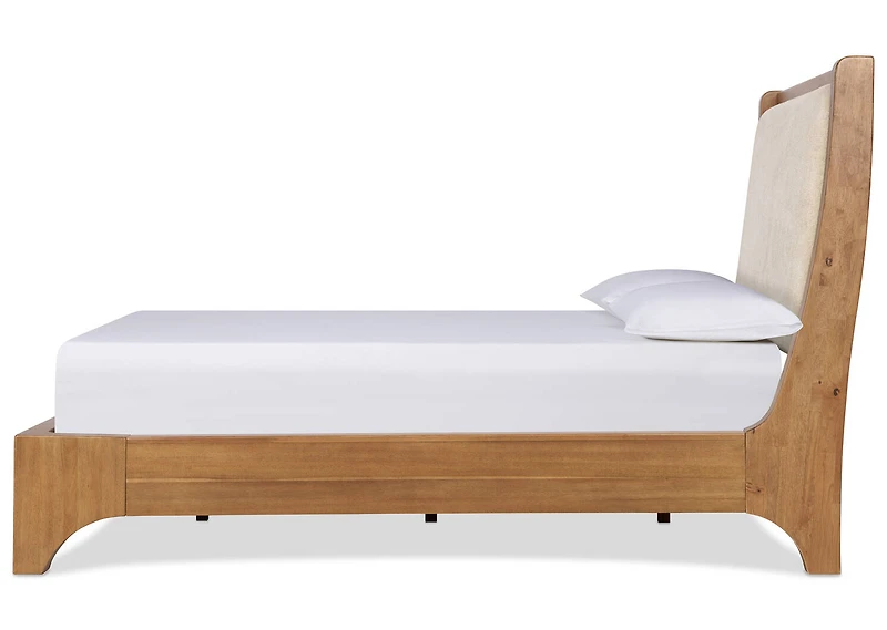 Wardel Bed -Theo Toffee/Arden Sand, KING
