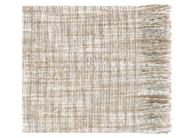 Veena Throw Tan/Multi