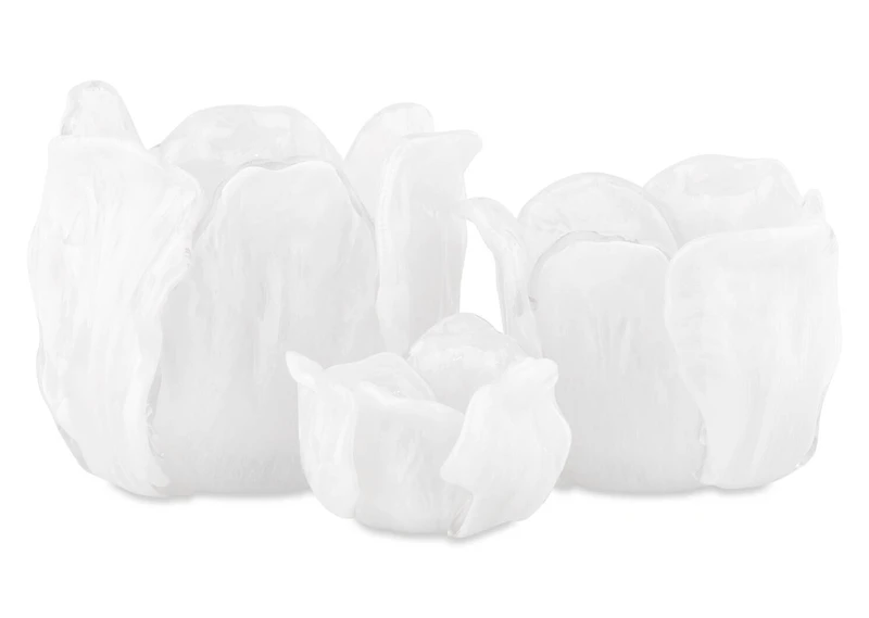 Nya Candle Holder Large White