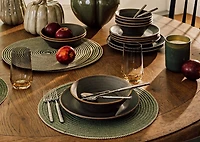 Cameron 16 Piece Dish Set Brown