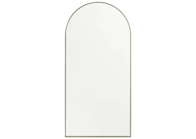Erika Arched Leaner Mirror Brass