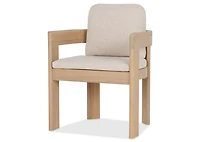 Tonga Outdoor Dining Chair -Elio Oyster