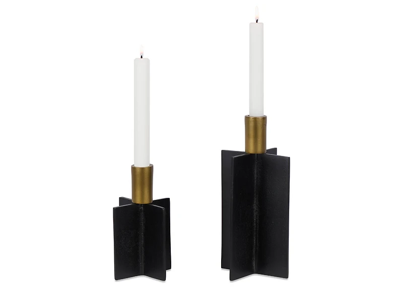 Poe Candle Holder Short