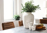 Carmina Vase Small White