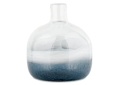 Gigi Vase Wide Blue