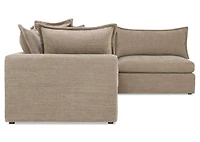 Eloise Sectional RCF -Nile Mushroom