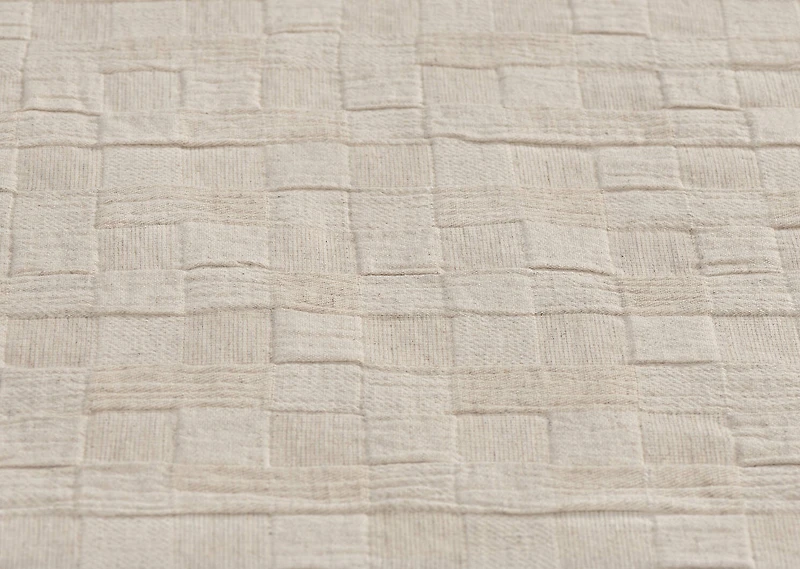 Willa Cotton Duvet Set Queen Sand