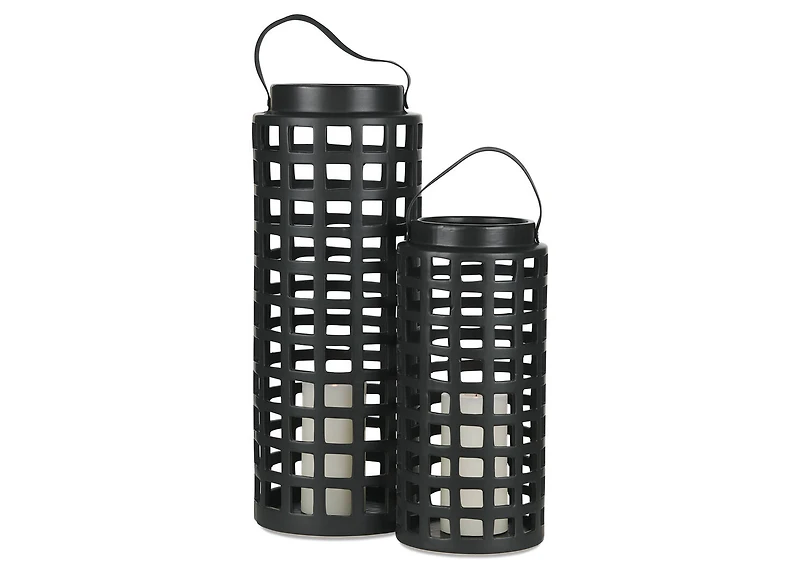 Luce Lantern Short Black