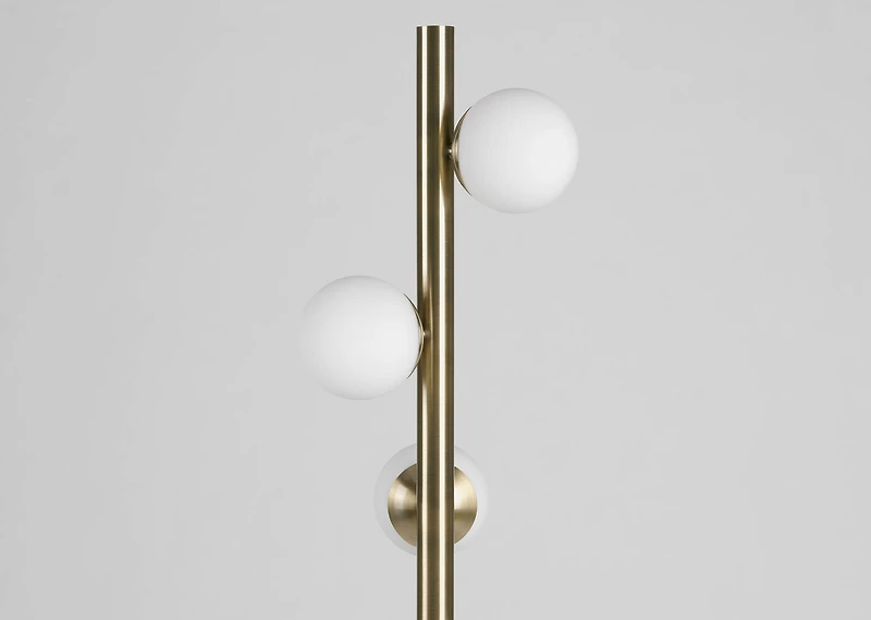 Leary LED Floor Lamp Brass