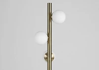 Leary LED Floor Lamp Brass