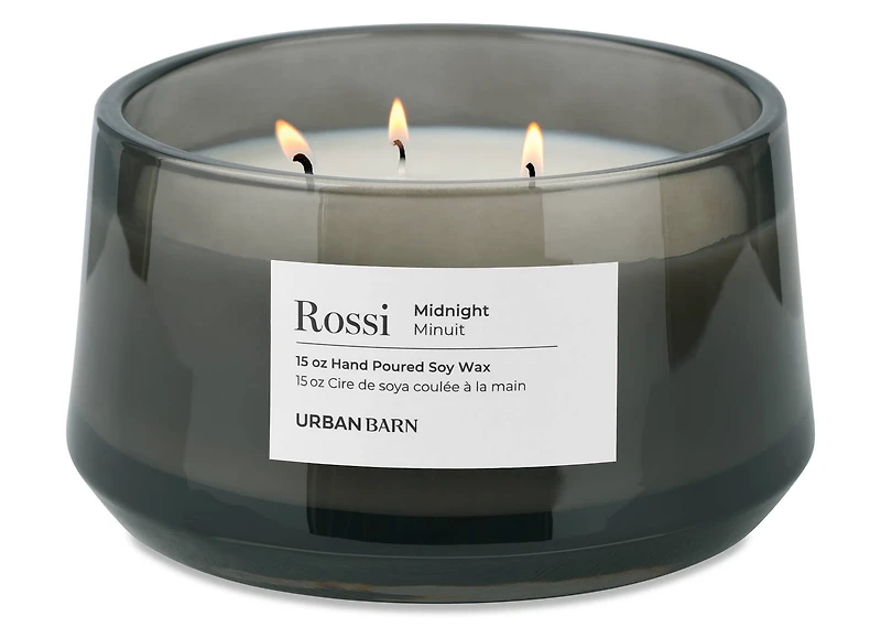 Rossi Candle Wide Grey