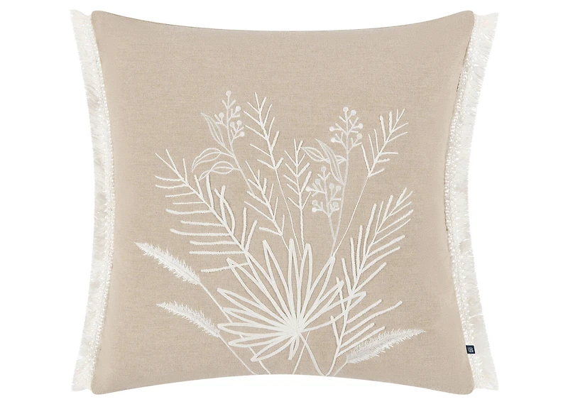 Rena Pillow 20x20 Sand/Ivory