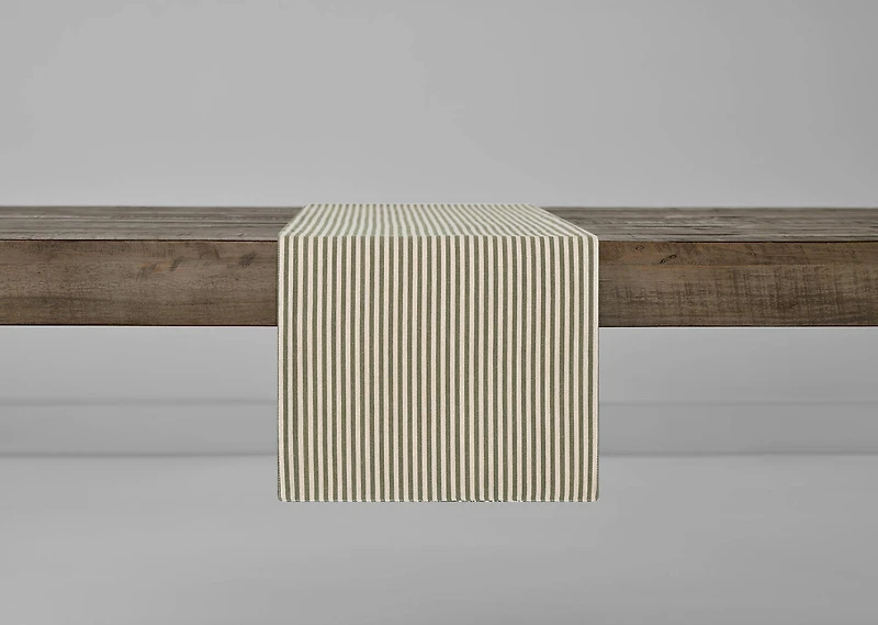 Garden Table Runner Green/Natural