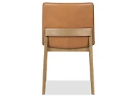 Ciera Leather Dining Chair -Olson Camel