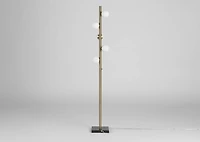 Leary LED Floor Lamp Brass