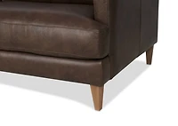 Nicolo Leather Sofa -Dutton Espresso