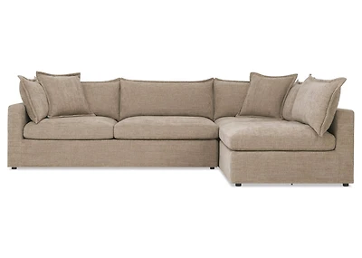 Eloise Sectional RCF -Nile Mushroom