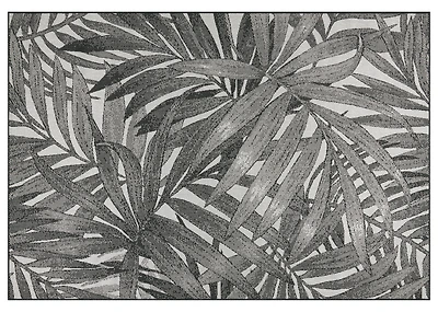 Makaha Outdoor Rug 79x115 Black/Grey