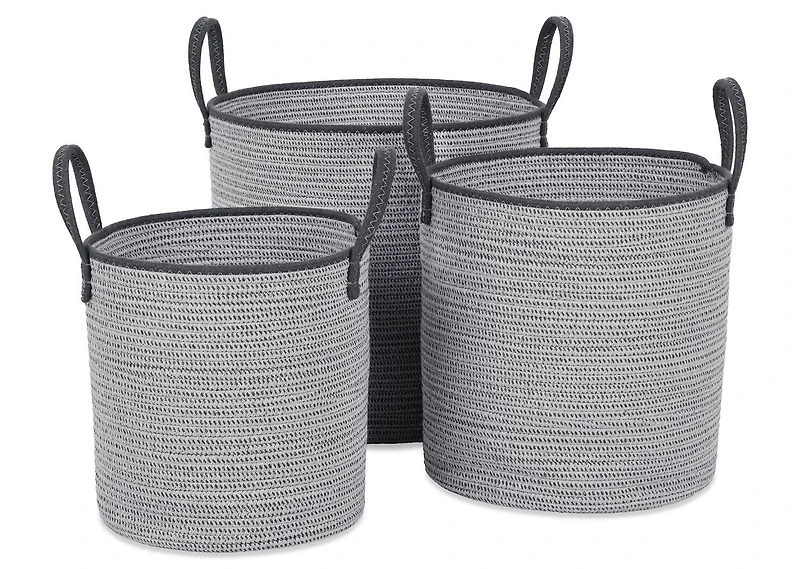 Toshi Basket Small Grey