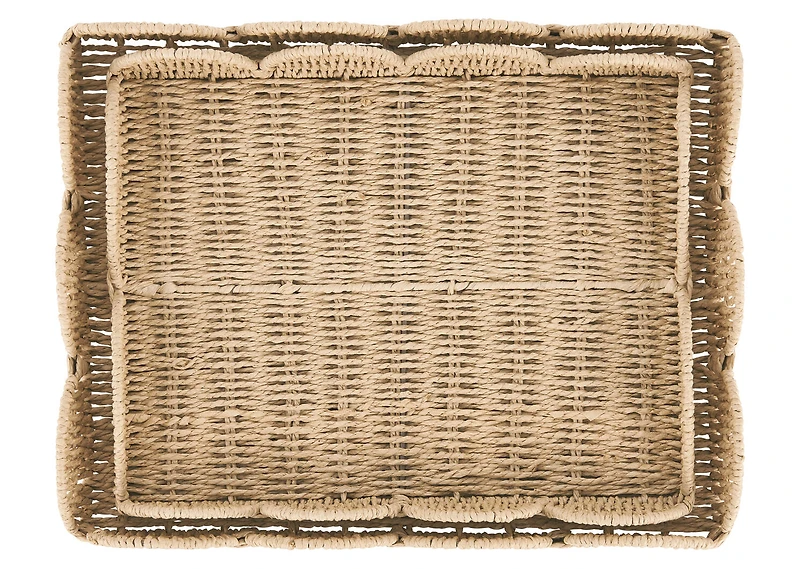 Elodie Scalloped Tray Small