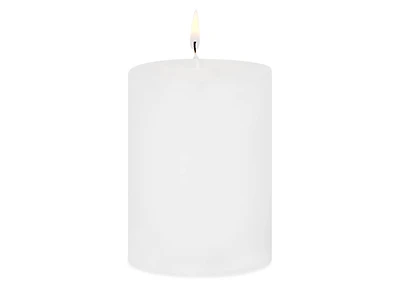 Cassa Candle 3x4 White Unscented