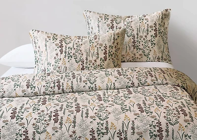 Meadows Floral Duvet Set Queen Multi