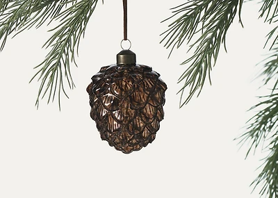 Pinecone Ornament Brown