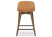 Decklyn Lthr Counter Stool -Olson Camel