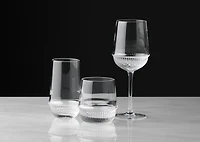 Audrina Wine Glass Clear