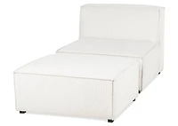 Felix Chair/Ottoman -Tao Ivory