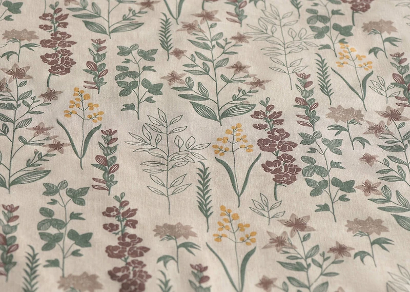 Meadows Floral Duvet Set Queen Multi