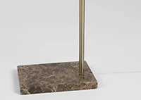 Oscar LED Floor Lamp Brass