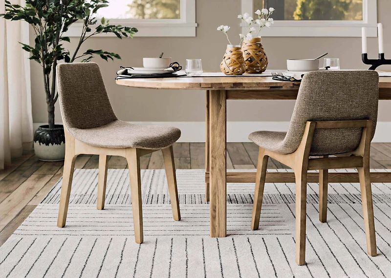 Isaac Rug 63x91 Ivory/Grey