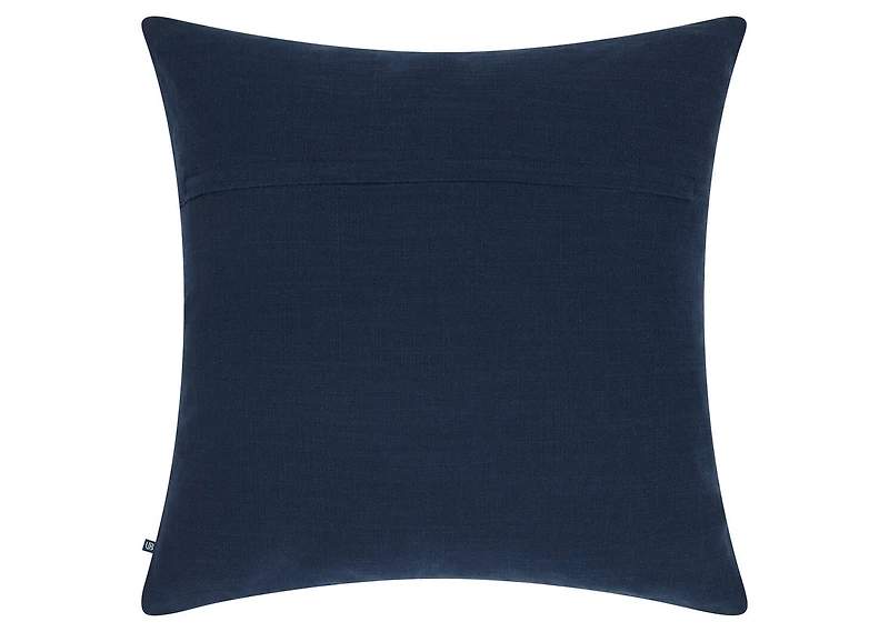 Clint Cotton Pillow 20x20 Navy