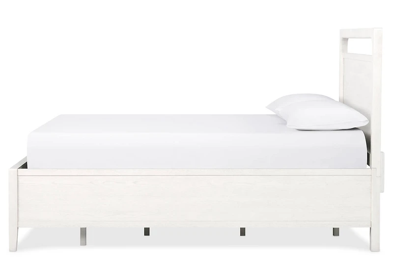 Marisol Storage Bed -Nevin Fog, QUEEN