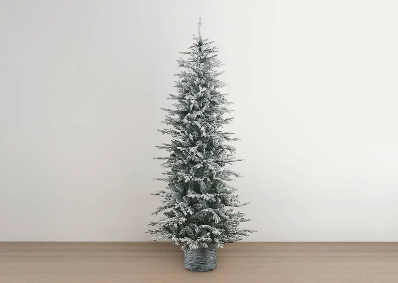 Flurry Tree 7FT Pre-Lit Flocked
