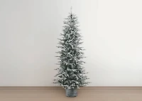 Flurry Tree 7FT Pre-Lit Flocked