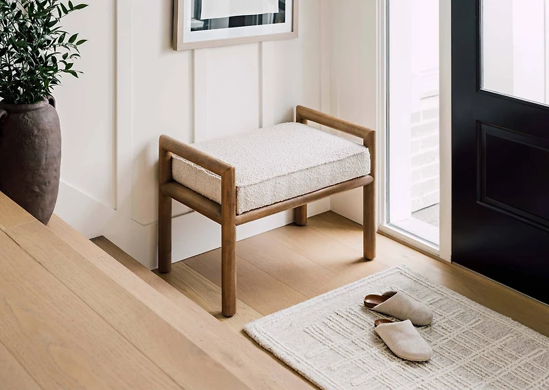 Nichols Wool Runner 30x84 Grey/Ivory