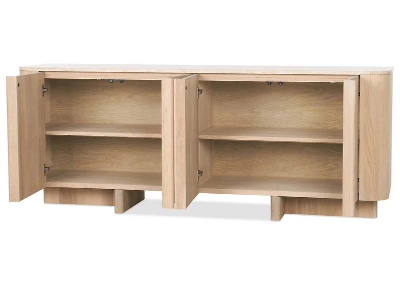 Bocelli Sideboard -Lia Blonde/Travertine