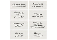 Life Questions Napkins Set of 8 Oatmeal
