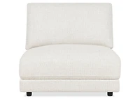Mila Armless Chair Module -Sela Salt