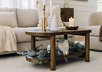 Snowy Pine LED Garland