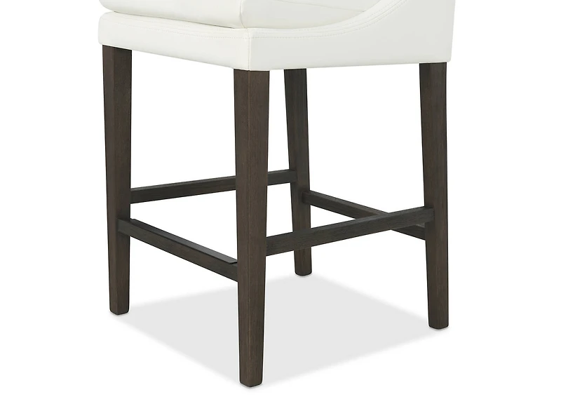 Murdoch Counter Stool -Becca Cream/Mink