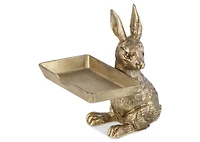 Baylen Bunny Holder Antique Brass