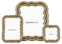 Deena Frame 4x4 Antique Brass