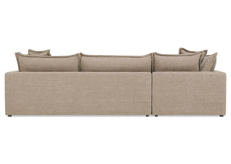 Eloise Sectional LCF -Nile Mushroom