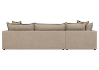 Eloise Sectional LCF -Nile Mushroom