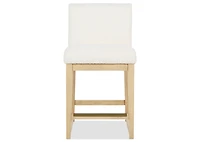 Lovato Counter Stool -Coy Ivory