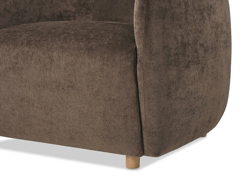 Statler Armchair -Judy Chocolate