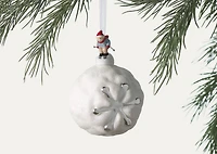 Snowball Star Ornament